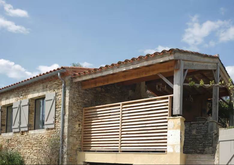 Extérieur Façade Petite Maison et entrée privative