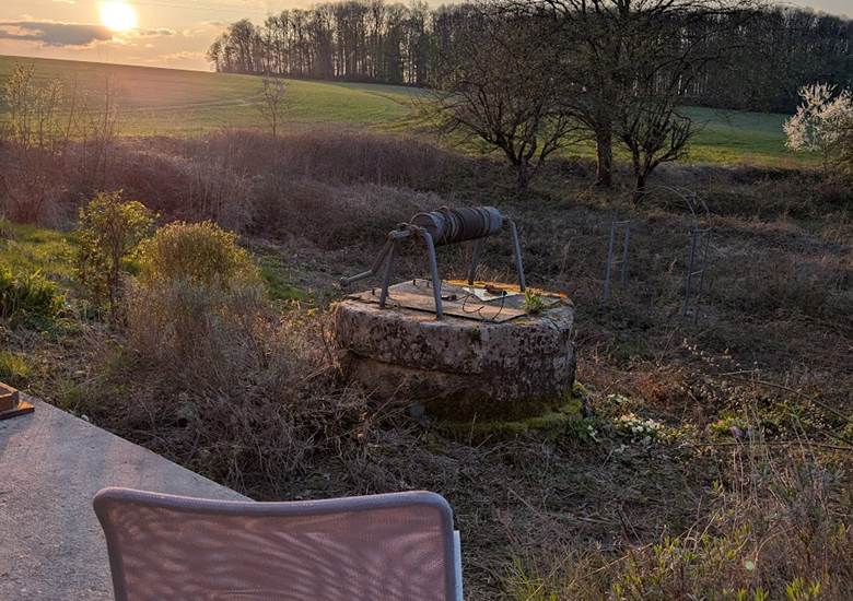 Terrasse couche de soleil