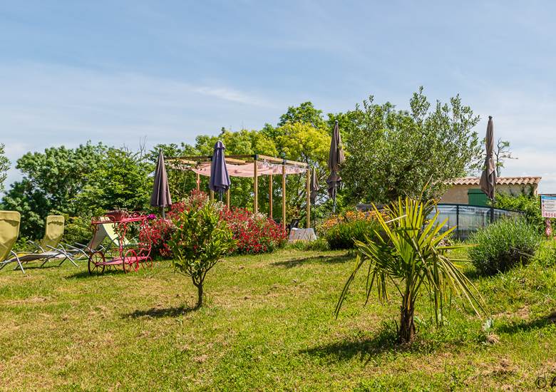 vue sur le jardin