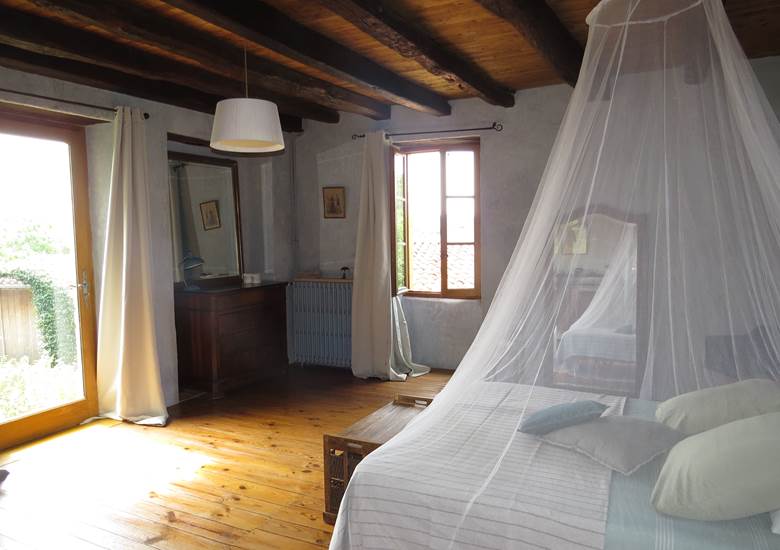 Chambre 1 parentale lit queen size