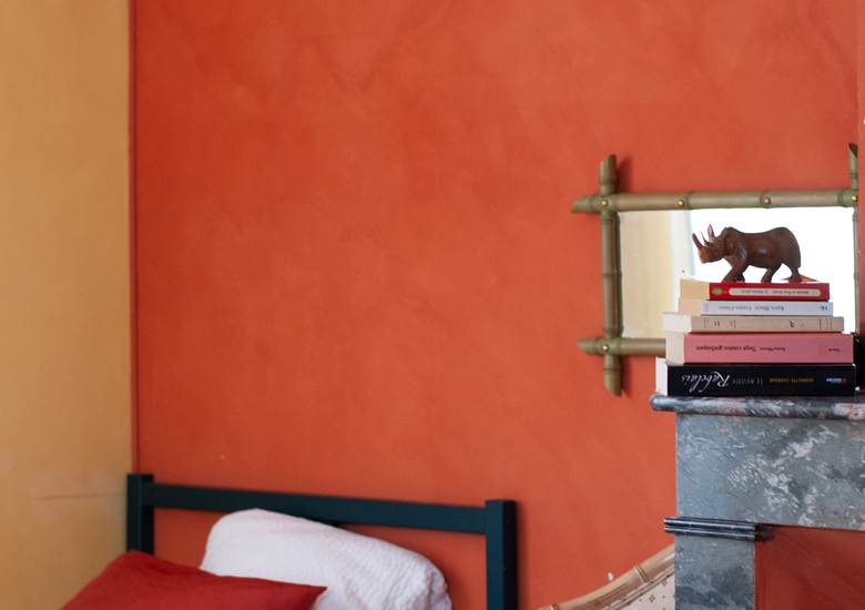 chambre Karen Blixen - de´tail lit d'appoint