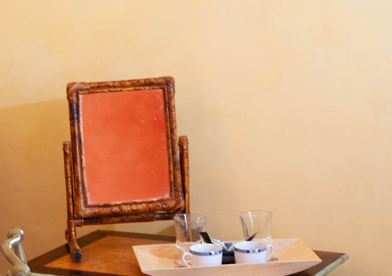 chambre Karen Blixen - coin cafe´