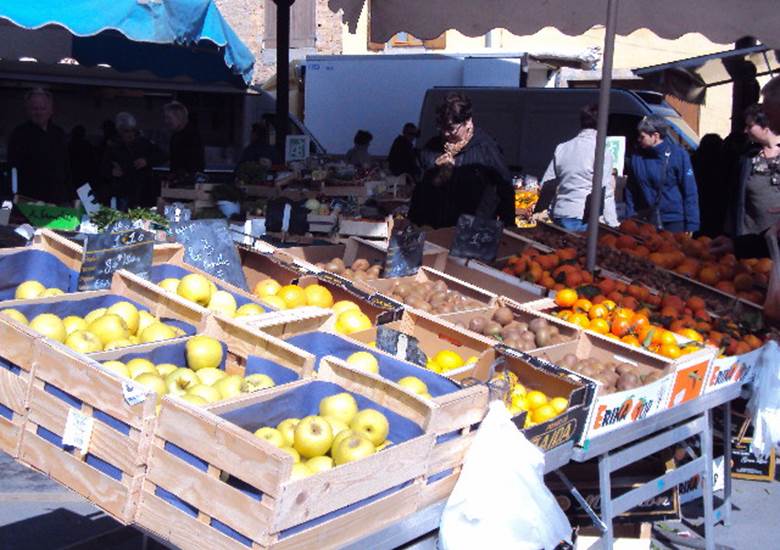 Marché d'automne à Olonzac