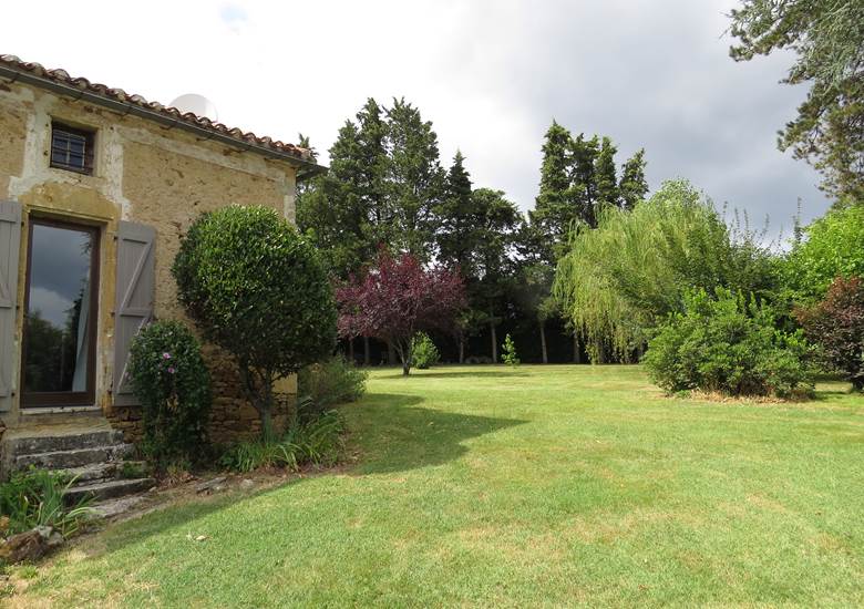 Vue Jardin arboré