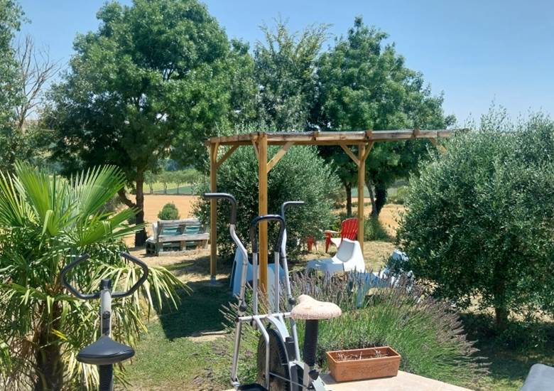 jardin, vélos juillet 26