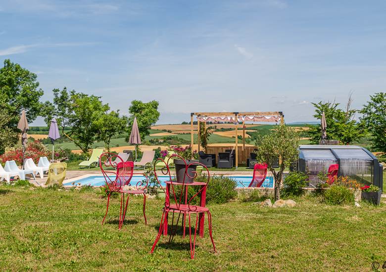 vue sur le jardin