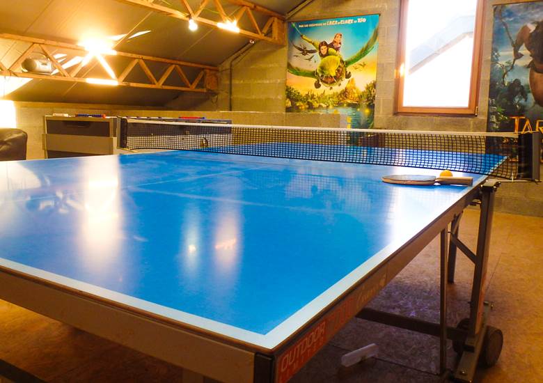 salle de jeux -ping-pong - baby foot