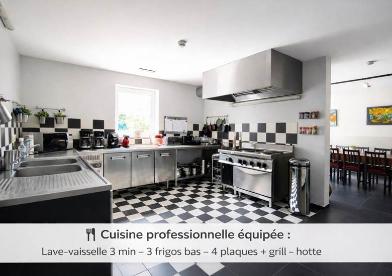 Un bonheur pour les cuisiniers du groupe !