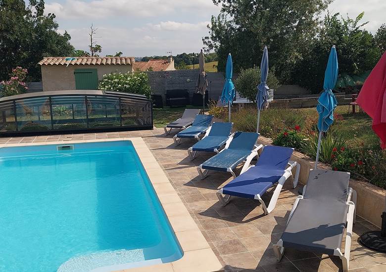 transats piscine