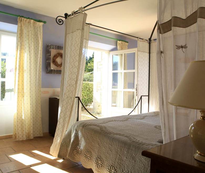 chambre sur le jardin