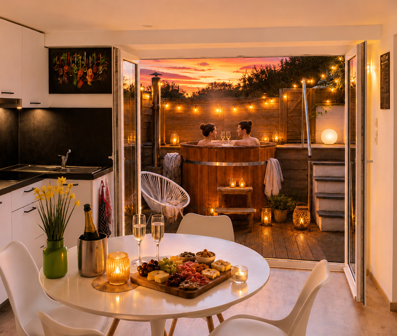 Ô17-séjour wellness-Namur-Ambiance romantique BN 