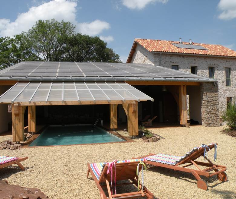 La piscine chauffée