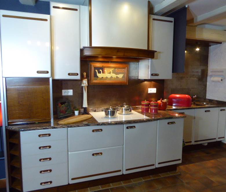 gîte avec grande cuisine équipée