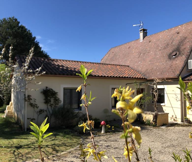 l'entrée de la maison