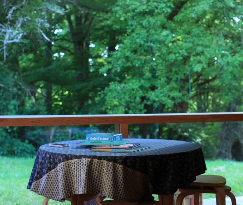 Jeu de société avec vue