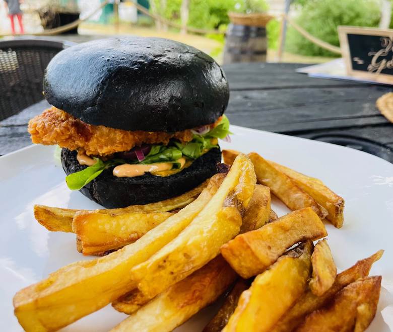 Notre burger krispy poulet