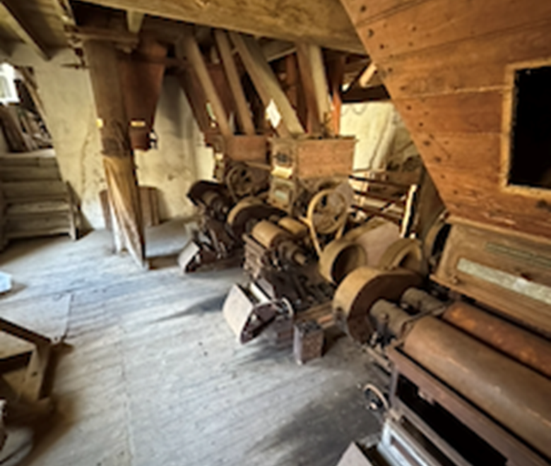 O Moulin du Fieux - Machineries du moulin
