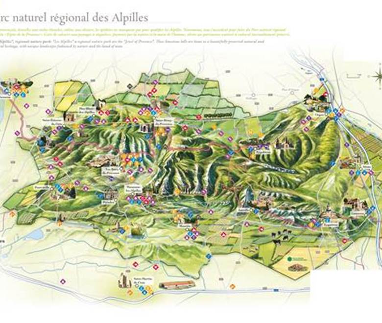 carte-massif-Alpilles-Provence