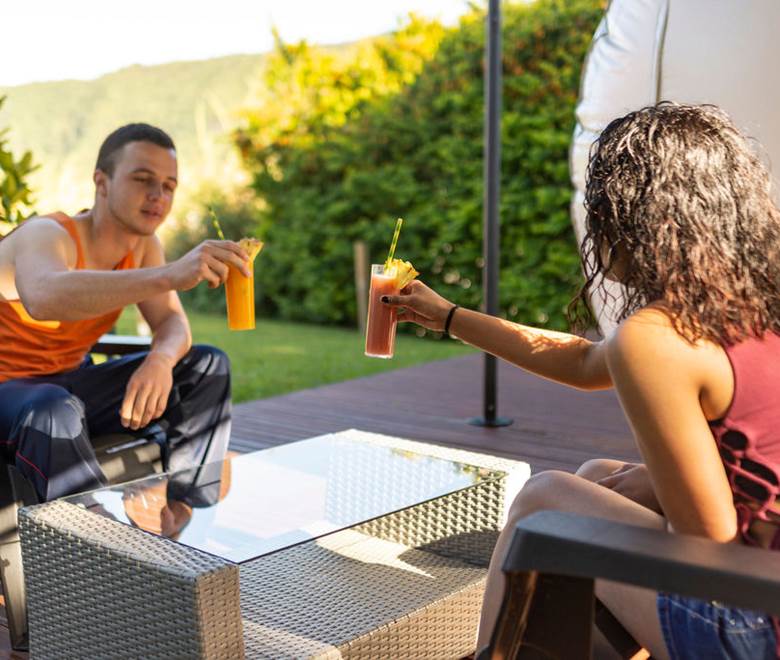 Flower Bulle 974 Bungalows des Makes