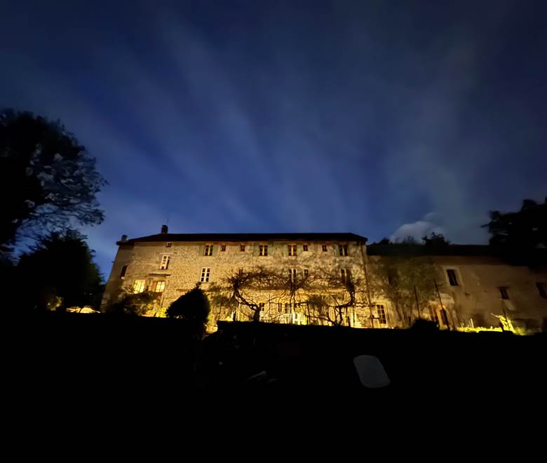 O Moulin du Fieux -  Le batiment de nuit