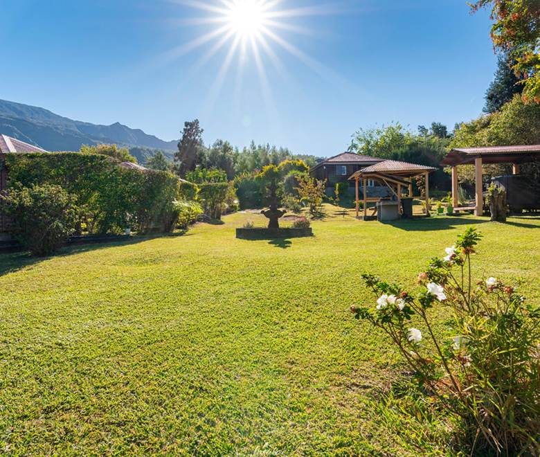 bungalows des Makes jardin