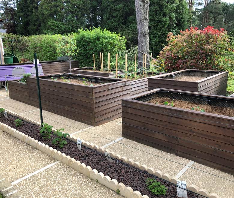 le potager en hauteur