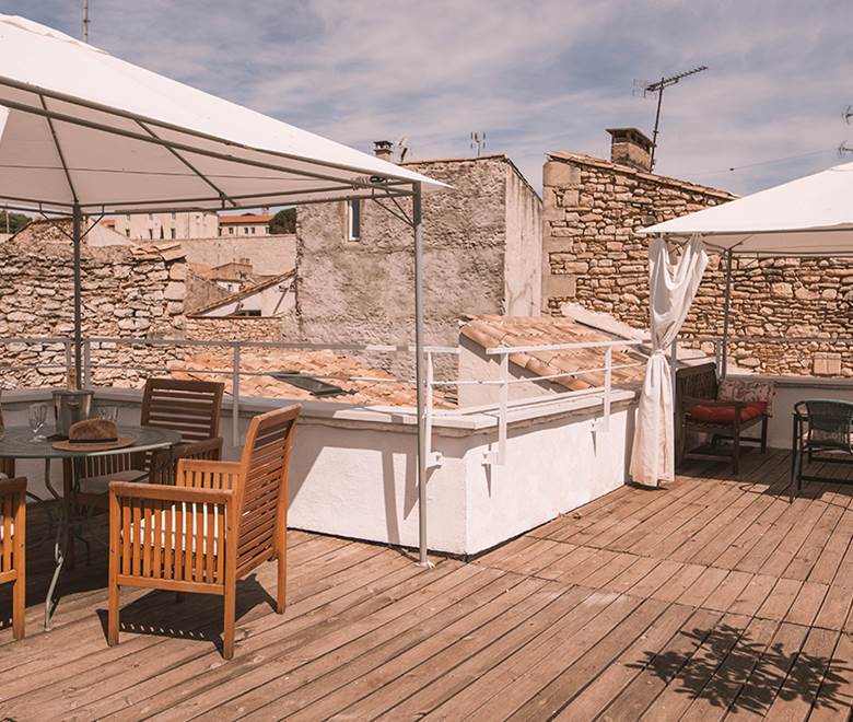 Roof Top with 2 separate areas