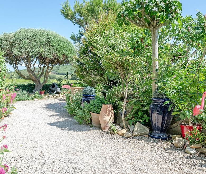 Le Mas Mellou : Le Jardin