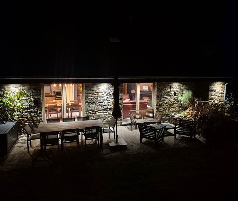 terrasse de nuit
