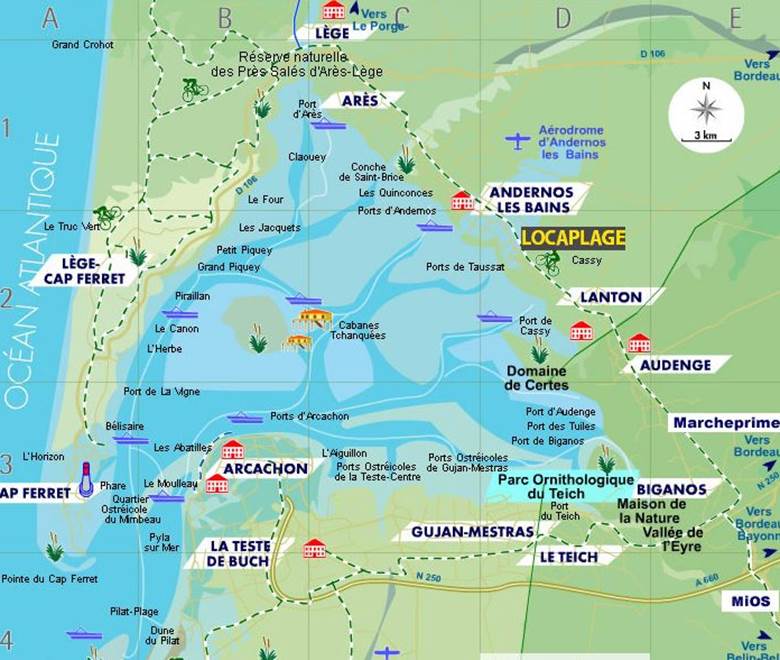 Locaplage au coeur du Bassin d'Arcachon