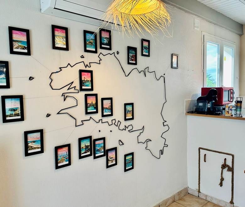 Une carte de la Bretagne revue pour préparer vos expéditions de la maison