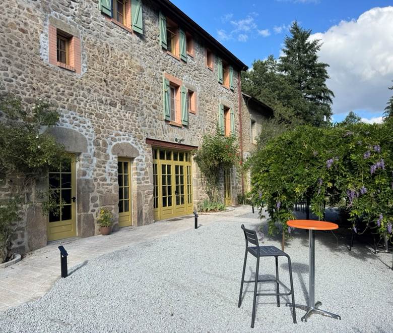 O Moulin du Fieux - Terrasse en rez de jardin