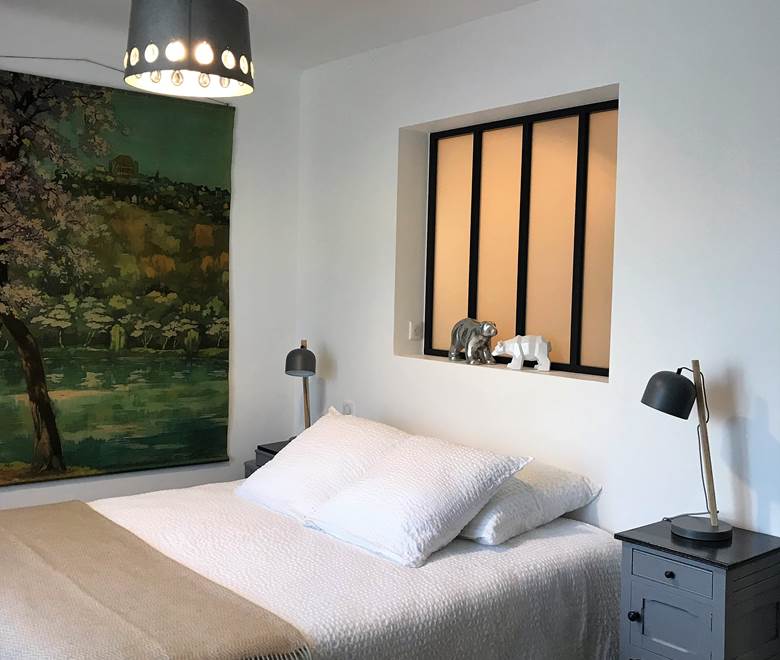 Le Mas Mellou : Chambre Mont Ventoux