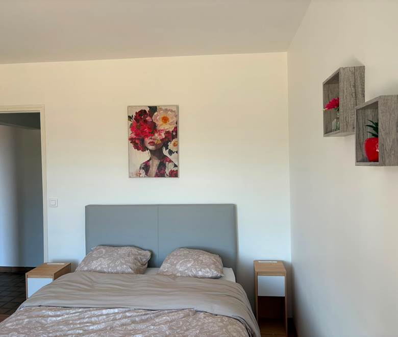 Le Faré des Bruyères – Gîte à Guéret (Creuse) - chambre double rdc