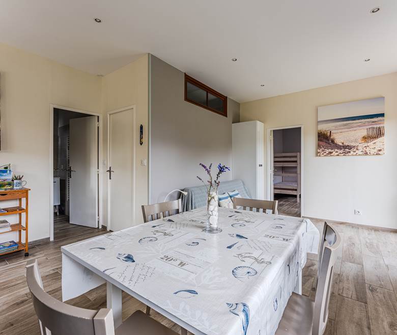 Cuisine - salon gîte 1