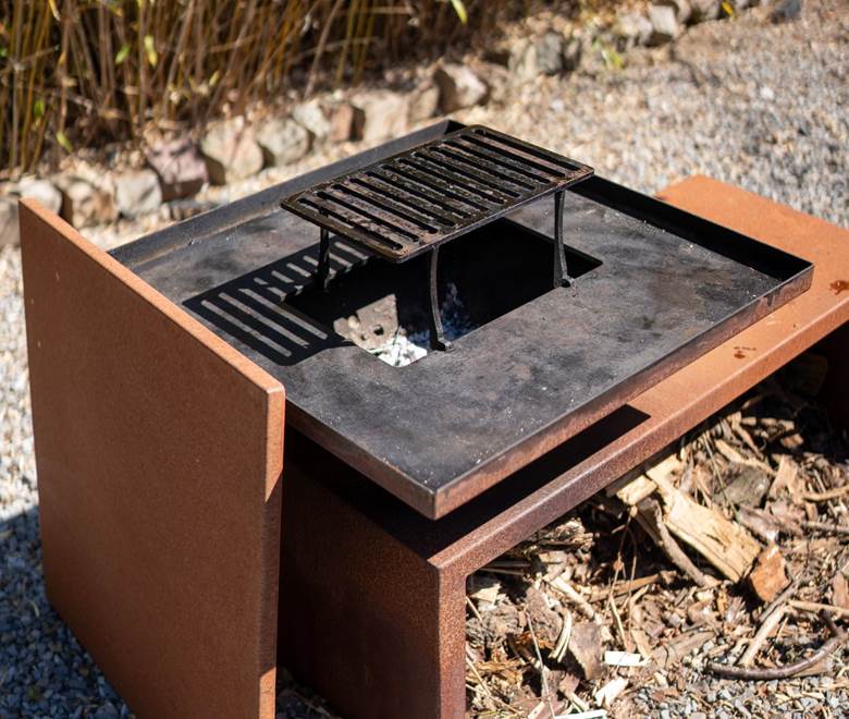 Bbq grille + plancha