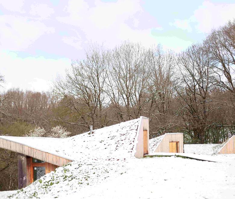 Sous la neige, nos gîtes douillets