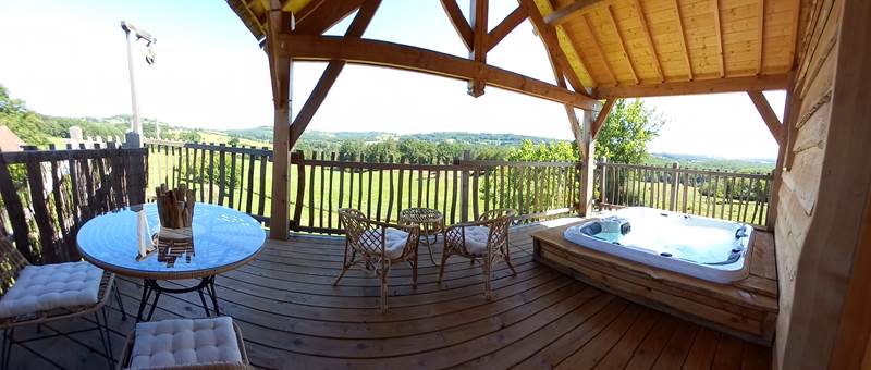 Terrasse Panoramique Cabane