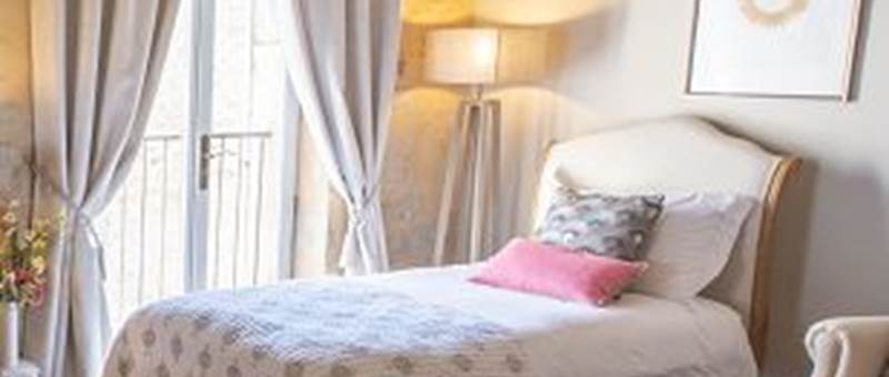 Chambre double lits séparés