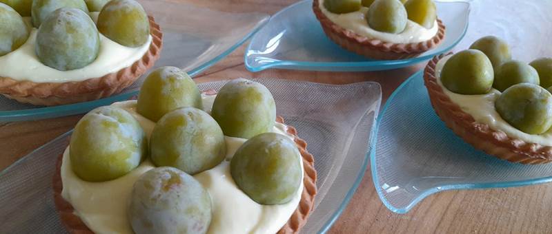 Tartelette au prunes fraiches