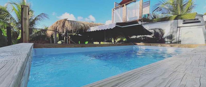 Piscine privée palmbus