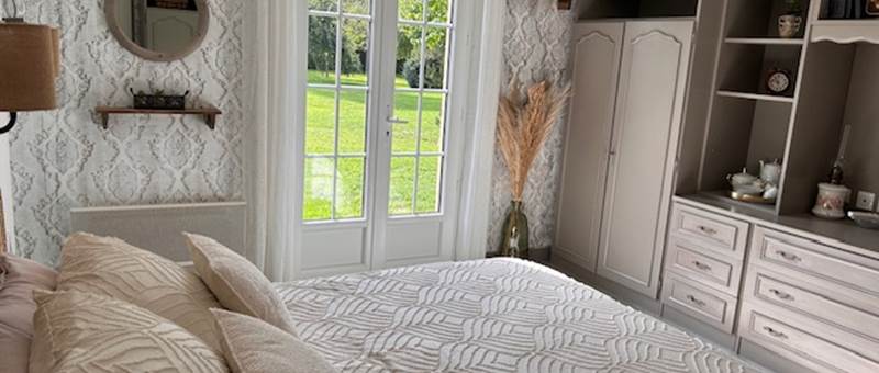 La vue sur la nature depuis la balle époque