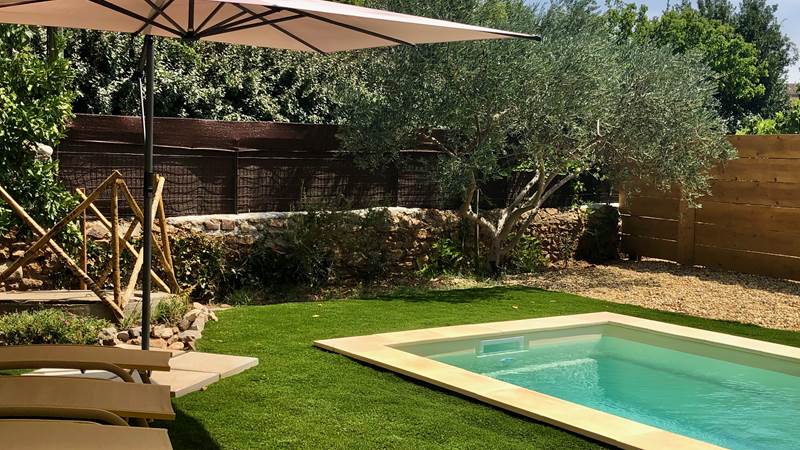 Piscine privée la boheme