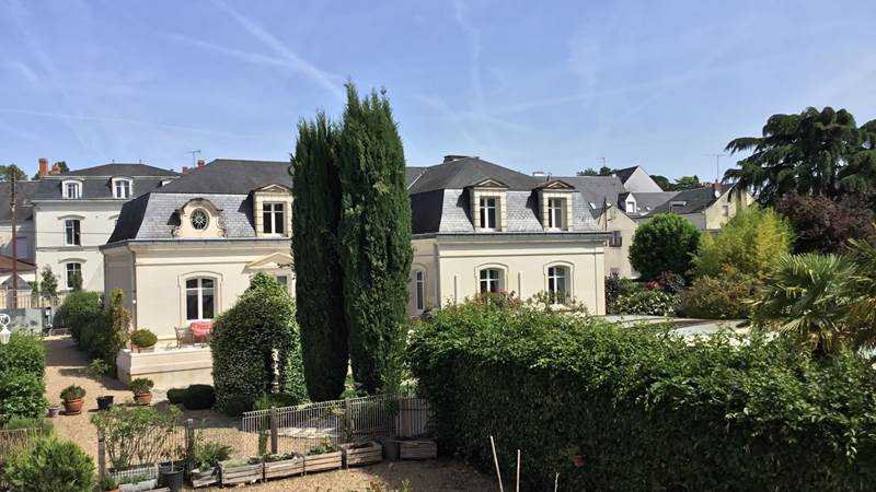 Vue aérienne Villa Castalie