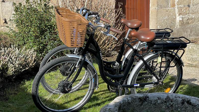 Location vélo à assistance électrique Gîte et Hostel Le Ty Bihui en Bretagne
