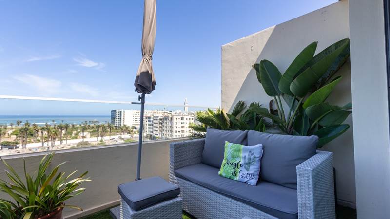 terrasse avec vue panoramique