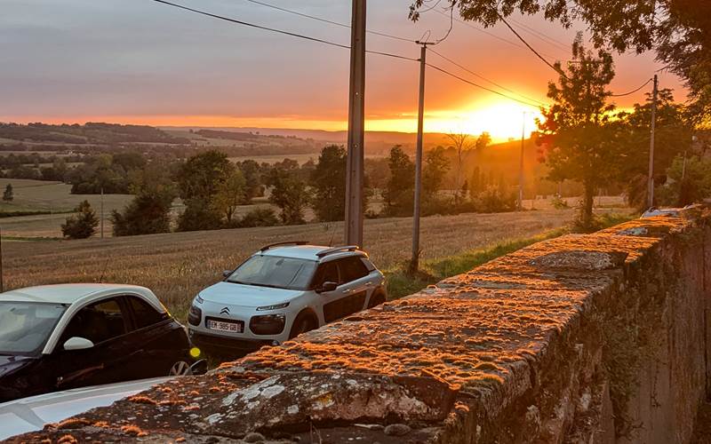 couché de soleil