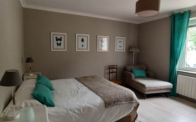 Chambre double rez-de-chaussée