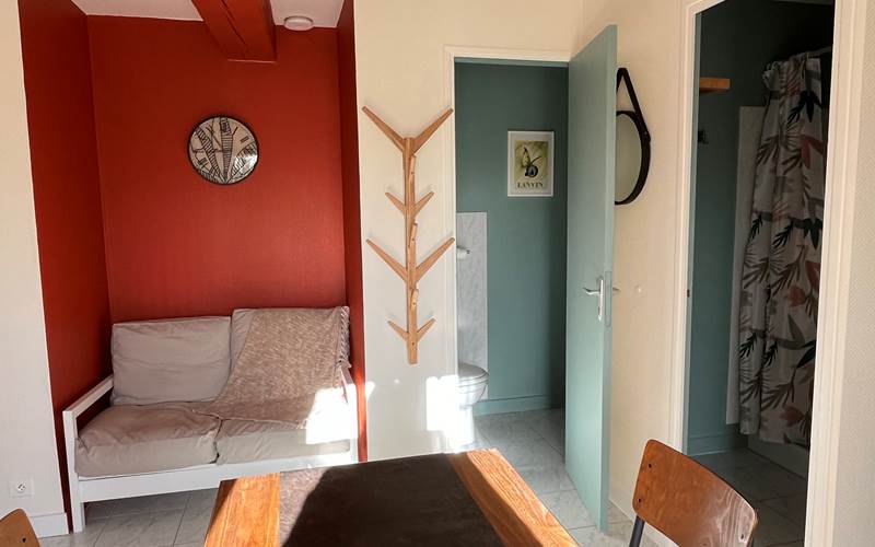 Espace salon gîte Fauvette