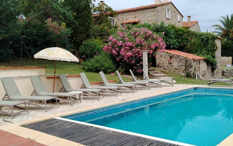 Massane piscine transat Mas
